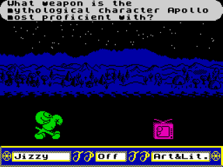 Trivial Pursuit: A New Beginning screenshot 2 for ZX Spectrum
